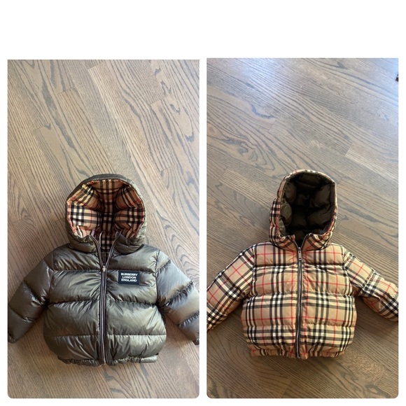 Burberry Reversible Down Puffer Coat